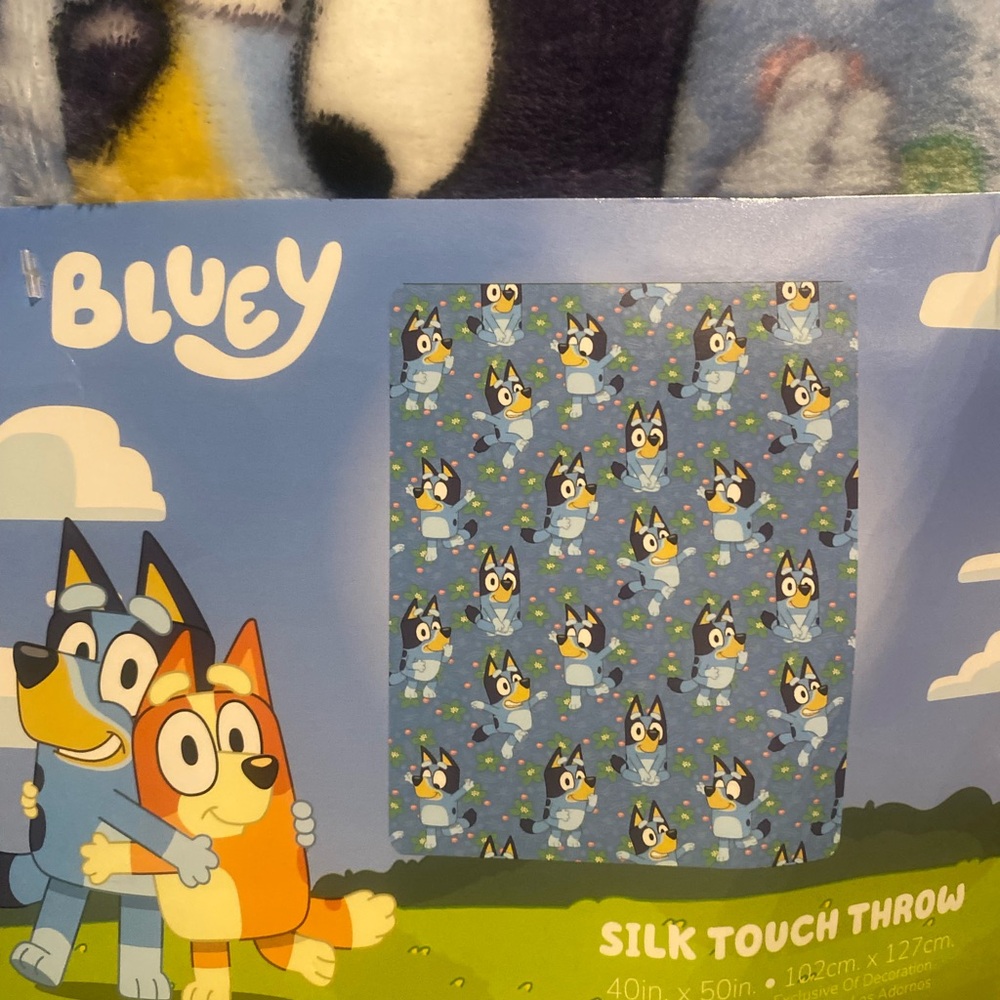 Bluey Silk Touch Throw Blanket